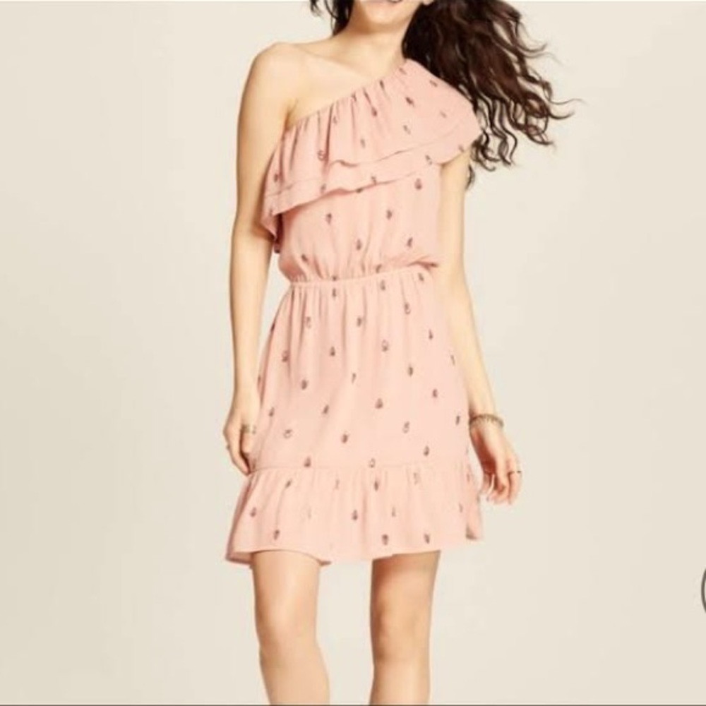 One-Shoulder Ruffle Dress from Mossimo Supply Co.